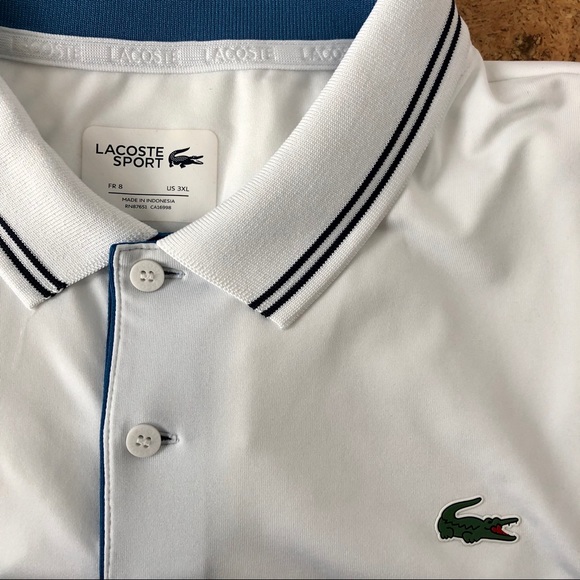 Set of Three (3) Lacoste Polo Shirts, XXXL / 8 - Picture 4 of 8